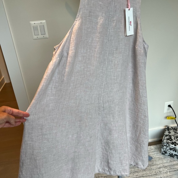 NWT Vineyard Vines Linen Swing Dress - Picture 7 of 7